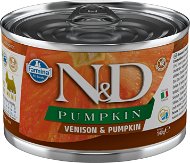 N&D Pumpkin Dog Adult Venison & Pumpkin Mini 140 g - Konzerva pre psov