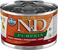 N&D Dog Pumpkin puppy Chicken & Pomegranate Mini 140 g - Konzerva pro psy