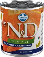 N&D Pumpkin Dog Puppy Lamb & Blueberry 285 g - Konzerva pre psov