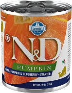 N&D Dog Pumpkin starter Lamb & Blueberry 285 g - Konzerva pre psov