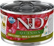 N&D Quinoa Dog Adult Duck & Coconut Mini 140 g - Canned Dog Food