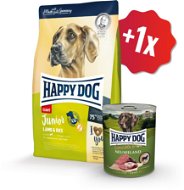 Happy Dog Junior Giant Lamb & Rice 15 kg + Lamm Pur Neuseeland 800 g - Kibble for Puppies