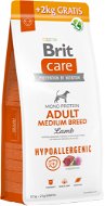 Brit Care Dog Hypoallergenic s jehněčím Adult medium breed 12 + 2 kg - Dog Kibble