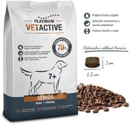 Platinum Vetactive senior 5 kg - Diétne granule pre psov