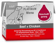 Platinum Menu Beef + Chicken 90 g - Canned Dog Food