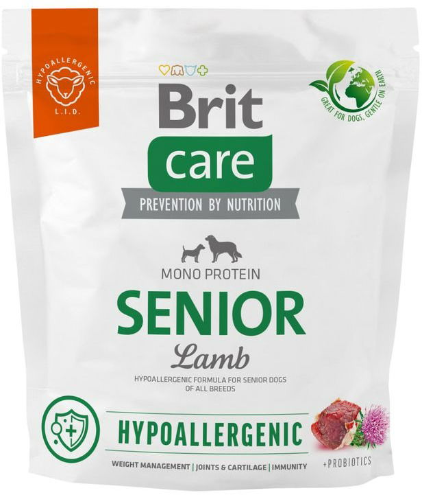 Brit senior shop dog food