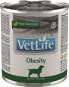 Vet Life Natural Dog konz. Obesity 300 g - Diet Dog Canned Food