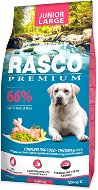 Rasco Granule Premium Junior Large kuře s rýží 15 kg  - Kibble for Puppies
