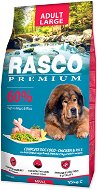 Rasco Granule Premium Adult Large kura s ryžou 15 kg - Granuly pre psov