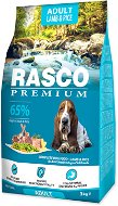 Rasco Granule Premium Adult jahňa s ryžou 3 kg - Granuly pre psov
