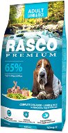 Rasco Granule Premium Adult jehně s rýží 15 kg  - Dog Kibble