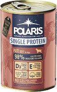 Polaris Single Protein Paté konzerva pro psy hovězí 400 g - Canned Dog Food