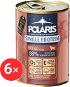 Polaris Single Protein Paté konzerva pro psy hovězí 6 × 400 g - Canned Dog Food