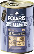 Polaris Single Protein Paté konzerva pro psy telecí 400 g - Konzerva pro psy