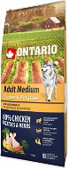 Ontario Adult Medium Chicken & Potatoes 12 kg - Granuly pre psov