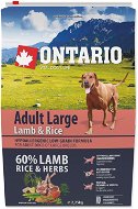 Ontario Adult Large Lamb & Rice 2,25 kg - Dog Kibble
