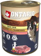 Ontario Konzerva kachní paté s brusinkami 800 g - Canned Dog Food