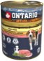 Ontario Konzerva telecí paté s bylinkami 800 g - Canned Dog Food