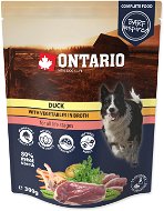 Ontario Kapsička kachní se zeleninou ve vývaru 300 g - Dog Food Pouch
