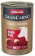 Grancarno konzerva pro psy Single Protein čisté hovězí 400 g - Canned Dog Food