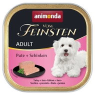 Animonda pate for dogs Adult (light lunch) turkey + ham 150 g - Dog Food in Tray