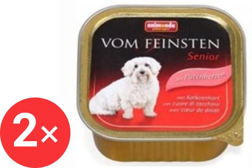 Animonda pate for dogs Senior poultry, lamb 2 × 150 g - Pate for Dogs - Main image