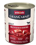 Grancarno konzerva pre psov Adult mäsový kokteil 400 g - Konzerva pre psov