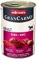 Grancarno konzerva pro psy Adult hovězí,  srdce 400 g - Canned Dog Food