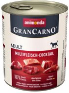 Grancarno konzerva pre psov Adult multi mäsový koktail 800 g - Konzerva pre psov