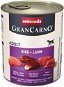 Grancarno konzerva pro psy Adult hovězí, jehněčí 800 g - Canned Dog Food