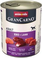Grancarno konzerva pro psy Adult hovězí, jehněčí 800 g - Canned Dog Food