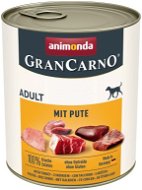 Grancarno konzerva pro psy Adult hovězí, krůta 800 g - Canned Dog Food