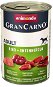 Grancarno konzerva pro psy Adult hovězí, kachní srdce  400 g - Canned Dog Food