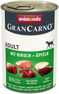 Grancarno konzerva pro psy Adult jelení maso + jablka 400 g - Canned Dog Food