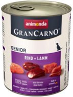 Grancarno konzerva pro psy Senior hovězí, jehněčí 800 g - Canned Dog Food