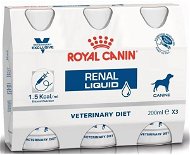 Royal Canin VD Dog liquid Renal 3× 0,2 l - Veterinárny doplnok stravy