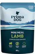 PrimaDog Mini Meal filety s jahňacím v šťave 85 g - Kapsička pre psov