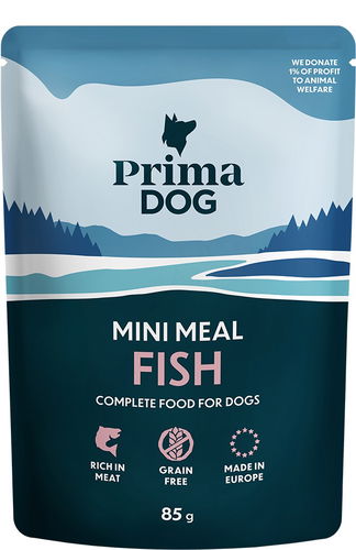 PrimaDog Mini Meal filety s rybou ve šťávě 85 g - Kapsička pro psy - Hlavní obrázek