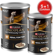 Pro Plan Veterinary Diets Canine NF Renal Function 400 g 5+1 free can - Diet Dog Canned Food