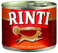 Rinti Gold konzerva kurča 185 g - Konzerva pre psov