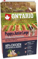 Ontario Puppy & Junior Large Chicken & Potatoes 2,25 kg - Granule pre šteniatka