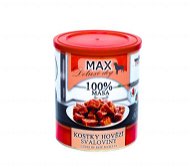 MAX deluxe kostky hovězí svaloviny 800 g  - Canned Dog Food