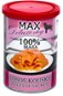 MAX deluxe losos kousky 400 g - Canned Dog Food