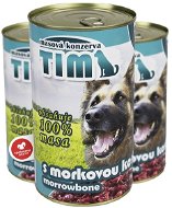 TIM s morkovou kostí 1200 g - Canned Dog Food