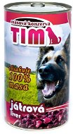 TIM pečeňová 1 200 g - Konzerva pre psov