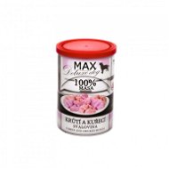 MAX deluxe krůtí a kuřecí svalovina 400 g - Canned Dog Food