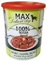 MAX deluxe srnec daněk jelen 400 g - Canned Dog Food