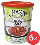 Sokol Falco MAX deluxe roe deer fallow deer 6 × 400 g - Canned Dog Food
