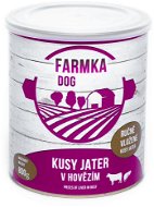 FARMKA DOG s pečeňou 800 g - Konzerva pre psov