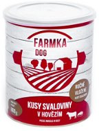 FARMKA DOG so svalovinou 800 g - Konzerva pre psov